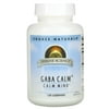 Source Naturals GABA Calm, Peppermint Flavored, 120 Ct