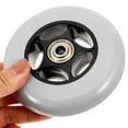 thumbnail image 4 of SEWACC Roue de Fauteuil Roulant Fonctionnement Fluide et Silencieux Gris 1 Paire, 4 of 8