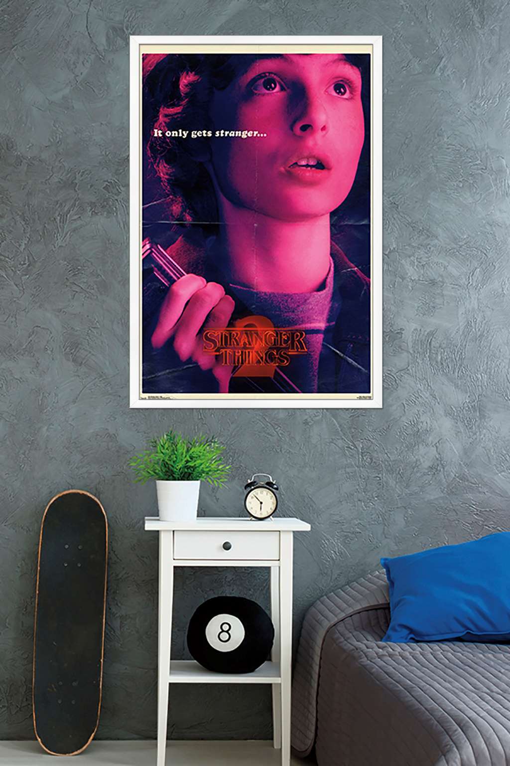 Netflix Stranger Things: Season 2 - Mike Wall Poster, 22.375" x 34", Framed