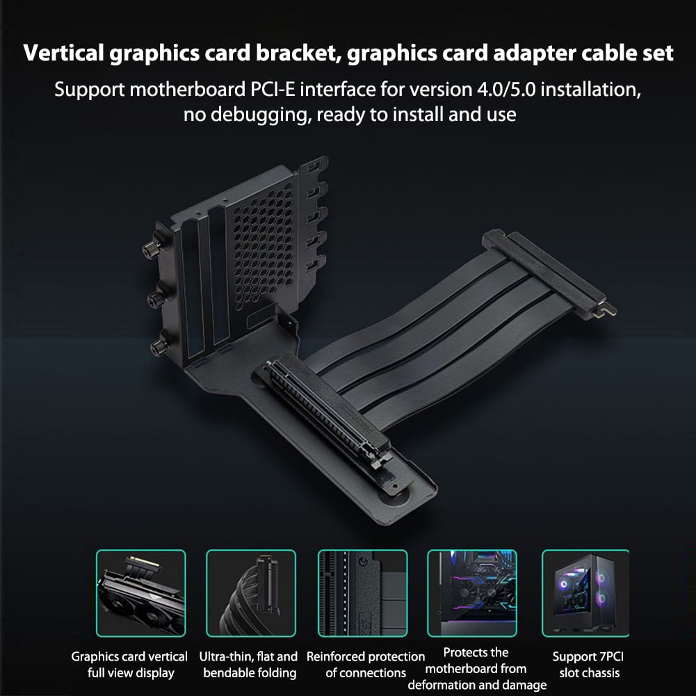 Ltesdtraw PHANTEKS VGPUKT 4.0 Graphics Card Bracket with Cable GPU Mount Walmart.com