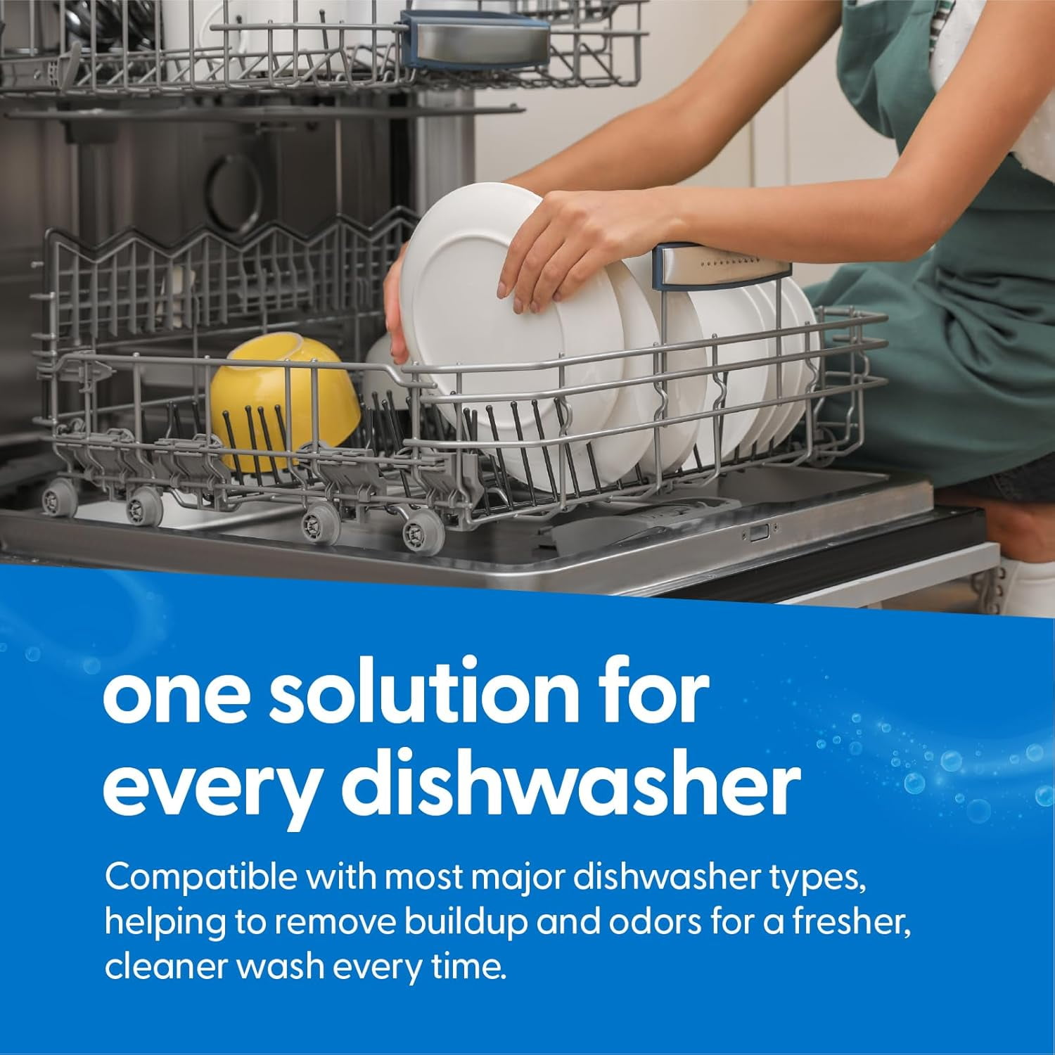M3 Naturals Dishwasher Cleaner, Heavy Duty Washer Cleaner and Deodorizer Tablets, 24 Count