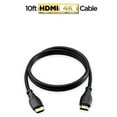 thumbnail image 5 of PowerBear 4K HDMI Cable 10 ft | High Speed, Rubber & Gold Connectors, 4K @ 60Hz, Ultra HD, 2K, 1080P, & Arc Compatible for Laptop, Monitor, PS5, PS4, Xbox One, Apple TV & More, 5 of 7