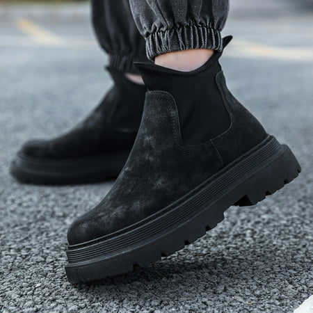 

Ankle Boots Men Shoes Fashion Shoes High Top Fashion Casual Shoes Suitable For Walking Casual Shoes