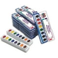 thumbnail image 2 of S&S Worldwide Color Splash! Watercolor Mega Pack, 8-Color Trays, Includes 24 Paint Trays w/ Brushes plus 12 Refills. Great For All Watercolor Painting, Perfect For Groups of Kids or Adults  Pack of 36, 2 of 7
