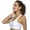 White, variant on SeekLGT Sports Bra High Impact Padded Running Yoga Workout Bra with Back Phone Pocket Supportive Double Layer Wireless Compression Athletic Crop Top Black 1PC