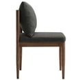 thumbnail image 6 of Modway Remington Wood Dining Side Chair in Charcoal, 6 of 9
