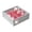 Pink, variant on Modular Wooden Hamster Maze Hideout Box Multi-Compartment Tunnel Foraging Playhouse 5 Optional Colors Mental Stimulation Enrichment Toy For Hamsters Gerbils Mice Small Rodents(Green-21X20CM)