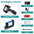 thumbnail image 2 of Handheld Inkjet Printer 12.7mm with Fast-Drying Ink for Text QR Barcode Batch Number Logo ,Easy to Operate, 2 of 7