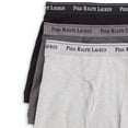 thumbnail image 4 of POLO RALPH LAUREN Men's Classic Fit Cotton Boxer Briefs, Trunks & Long Leg Available, 3-Pack, 4 of 4