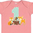 thumbnail image 4 of Inktastic One Years Old with Woodland Animals Boys or Girls Baby Bodysuit, 4 of 5