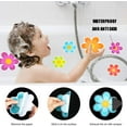 thumbnail image 5 of Secopad Bathtub Stickers Non-Slip, 20 PCS Safety Shower Treads Adhesive Bright Flowers Appliques with Premium Scraper, 5 of 6