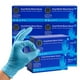 thumbnail image 3 of Caja con 1,000 Guantes Desechables Mezcla Vinilo-Nitrilo Talla S | Ambidiestros | Sin Látex, Sin Polvo | Azul Profesional | Protección Multipropósito, 3 of 8