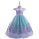 thumbnail image 4 of Vestido De Princesa De Niña De La Sirenita Cosplay De Halloween Fiesta De Carnaval Cumpleaños, 4 of 4