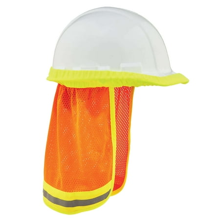 Ergodyne GloWearÂ® 8005 Hi-Vis Mesh Neck Shade w/ Reflective, Orange