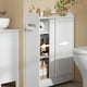 thumbnail image 5 of Armario de Baño, Armario de Baño, Armario de Cocina, Estantería Ajustable, Ahorro de Espacio, 60 x 20 x 80 cm (Blanco), 5 of 7