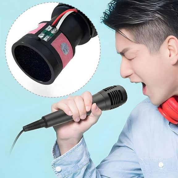 BQLQBQLQ Wired Microphone Handheld Mic For Karaoke Singing DJ Recording GXY