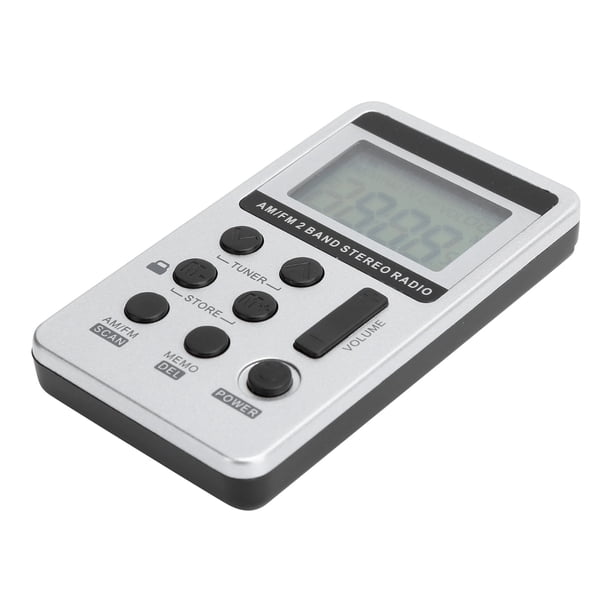 Radio, QQT103 Radio profesional Mini receptor de radio F AM Radio portátil Confiabilidad excepcional