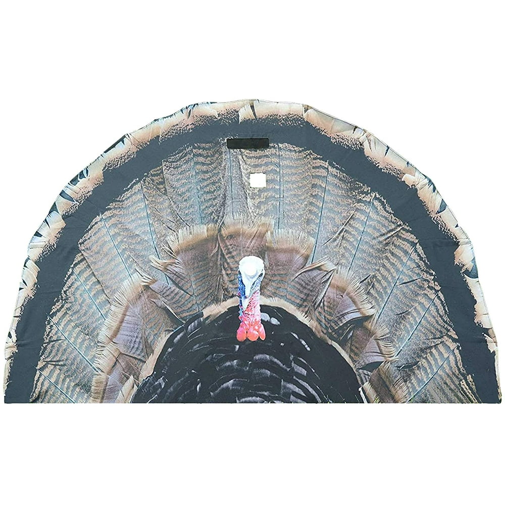 Killergear Turkey Fan, HandsFree Male Turkey Fanning Decoy for Hunting