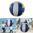 thumbnail image 3 of COCEQUC New Giant PVC Inflatable Beach Volleyball Big Football Meeting Ball Sports Grass Outdoor Ball Beach Volleyball Building Fun Y7A1, 3 of 5