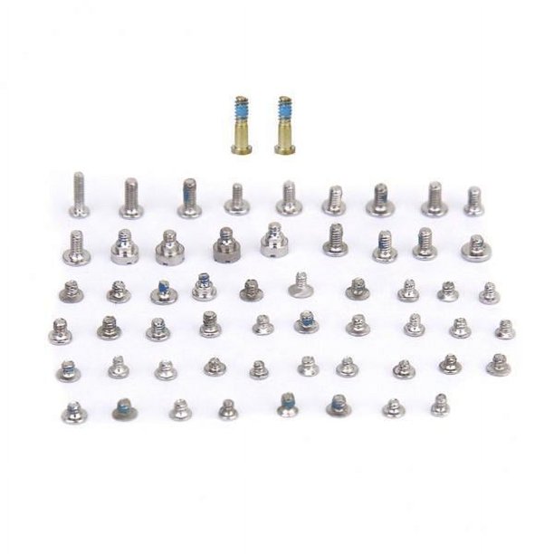 Kit completo de tornillos con 2 sujetadores de brillante para arreglos 5S 4 piezas