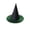 C, variant on Women's Adult Witch Hat with Silver Buckle and Hanging Tulle Oxford Cloth Headwear for Halloween Masquerade and Costume Party Events