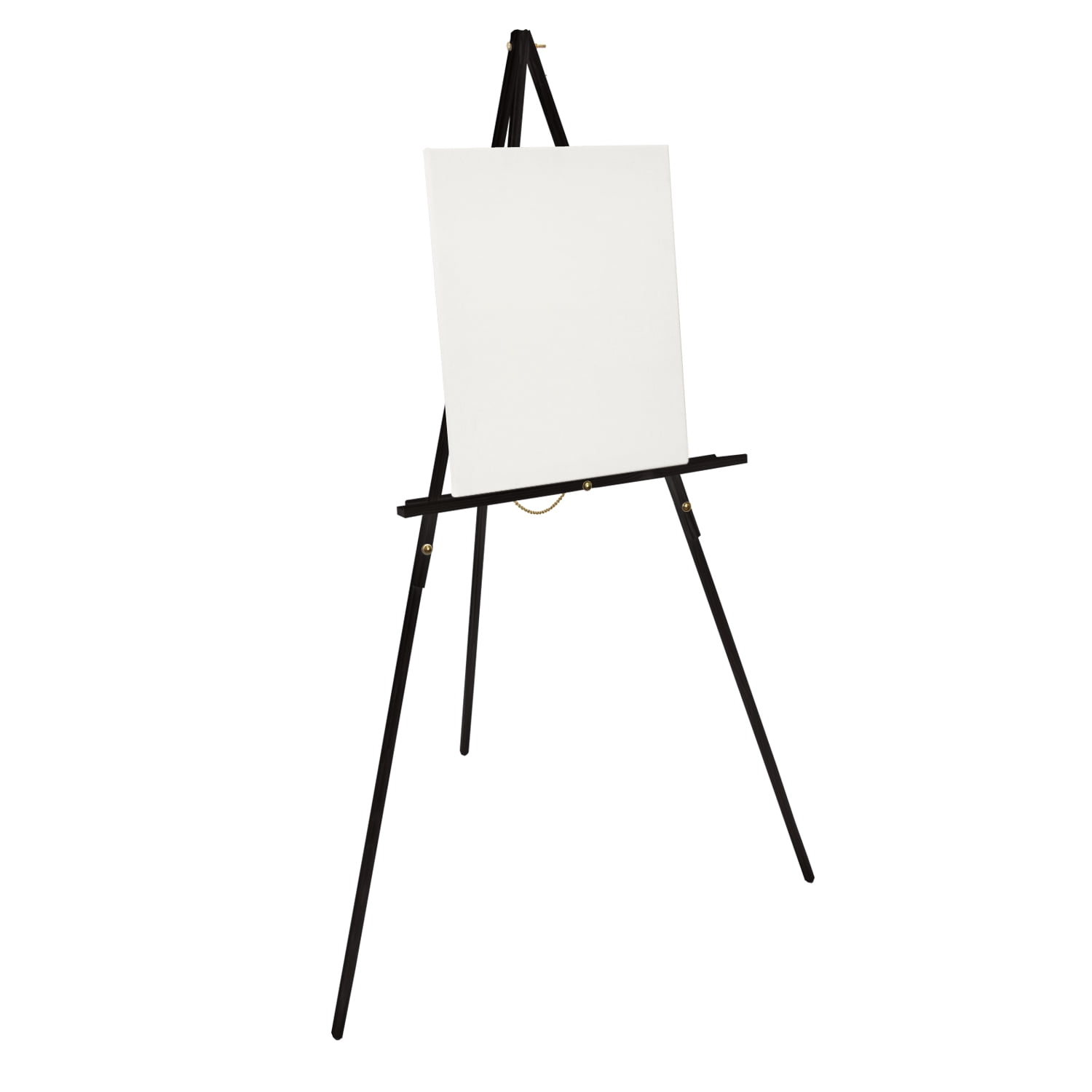 Artist Easel US Art Supply 64 inch High x 271/2 inch Wide Black Wooden