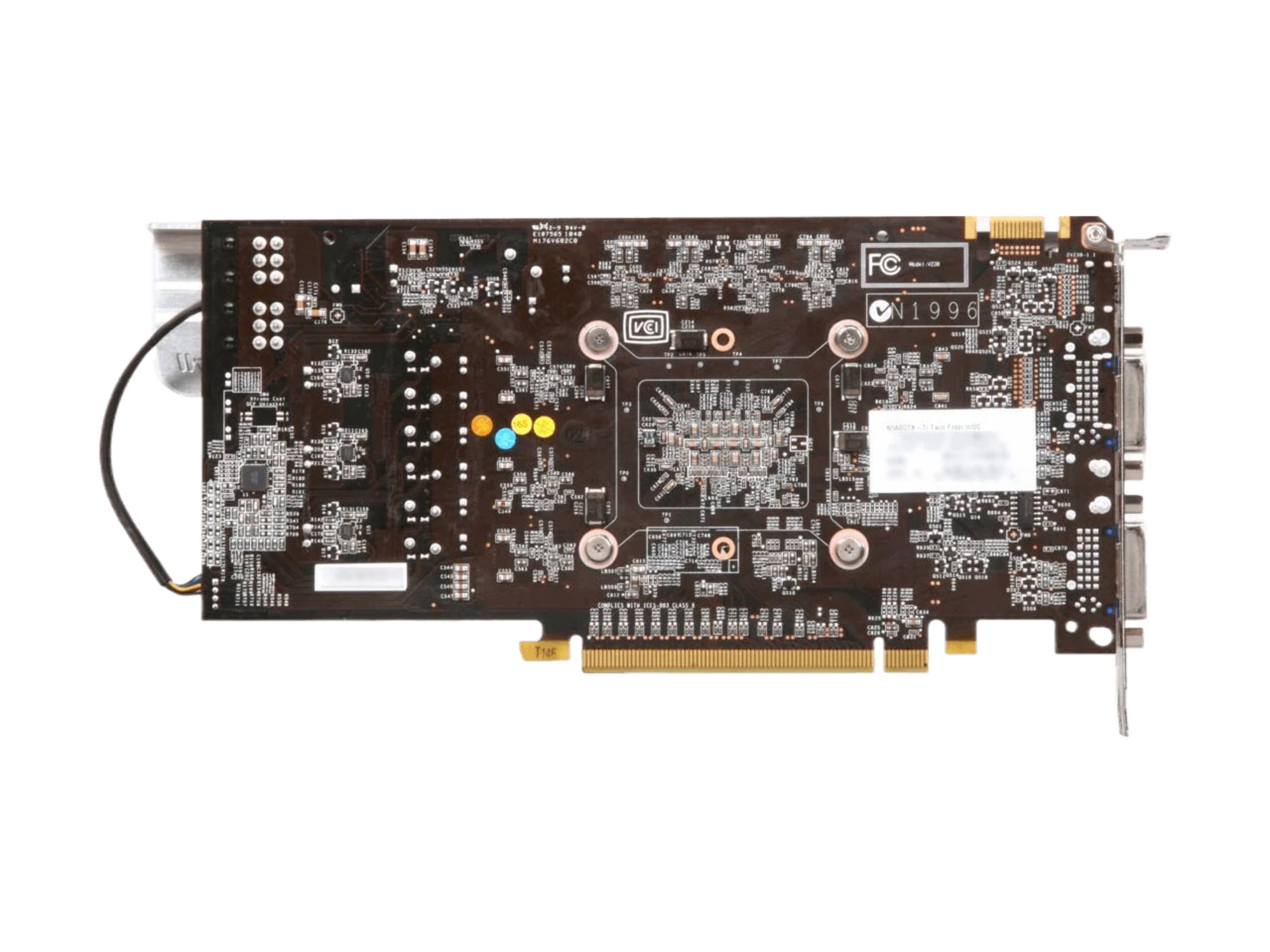 MSI N560GTX-Ti Twin Frozr II/OC - Graphics card - GF GTX 560 Ti - 1 GB GDDR5 - PCIe 2.0 x16 - 2 x DVI, Mini-HDMI