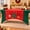 Red-4ft (48" × 30" × 30"), variant on Christmas Stretch Fitted Table Cover for Rectangular Tables, Santa and Tree Design, Wrinkle-Resistant for 4, 5, 6 Ft Banquet Tables
