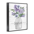 thumbnail image 4 of Stupell Industries Purple Rejoice Bouquet Religious Painting Black Framed Art Print Wall Art, 24 x 30, 4 of 10