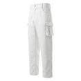 thumbnail image 6 of CONZONE Kids Boys Cargo Pants Outdoor Hiking Pants For Child Buttons Solid Color Wide Leg Jogger Trousers With Pockets, 6 of 7