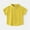 Yellow, variant on XBASW 2-8T Boys Henley Shirt Short Sleeve Summer Cotton Blouses Tops with Pocket Solid Color T-Shirt for Baby Toddler Kids