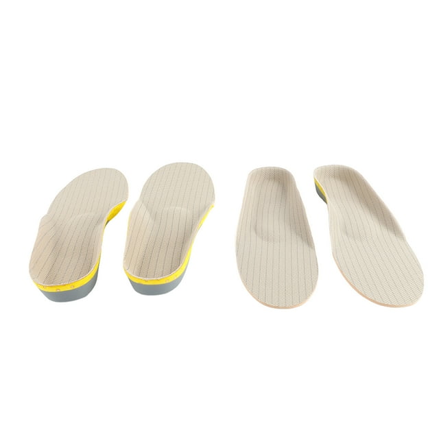 Plantillas de alivio para suelas de zapatos, 2 pares de plantillas para zapatos, plantillas ortopédicas, almohadillas amortiguadoras para zapatos, rendimiento de alta gama