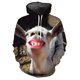 thumbnail image 3 of Sudadera con capucha con estampado 3D de ovejas divertidas para hombre, estilo hip hop callejero, personalidad, manga larga, informal, a la moda, unisex, 3 of 5
