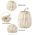 thumbnail image 3 of 8 Inch Large Artificial Pumpkins Decor Foam Fake Decorative Pumpkins for Halloween Autumn Harvest Home Decorations, 3 of 7