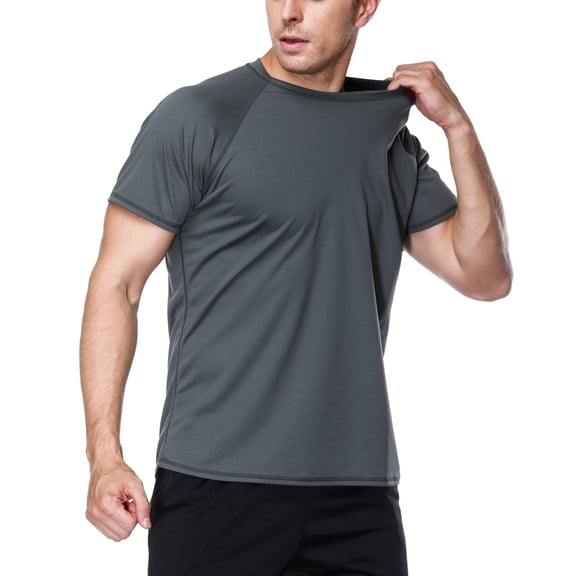 GUARD ME Men's Tee-shirts Sports Rash Vest Surf Rashguard Top Quick Dry Swim Shirts