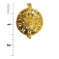 thumbnail image 6 of Royal Designs 24 Inch Adjustable Ceiling Fan Pull Chain Extension with Refracted Filigree Ornament, Polished Brass, Set of 2, 6 of 8