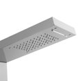 thumbnail image 4 of 57.6 Inch Shower Panel Tower System Stainless Steel 6 In 1 Multi-Function Shower Panel Silver, 4 of 22