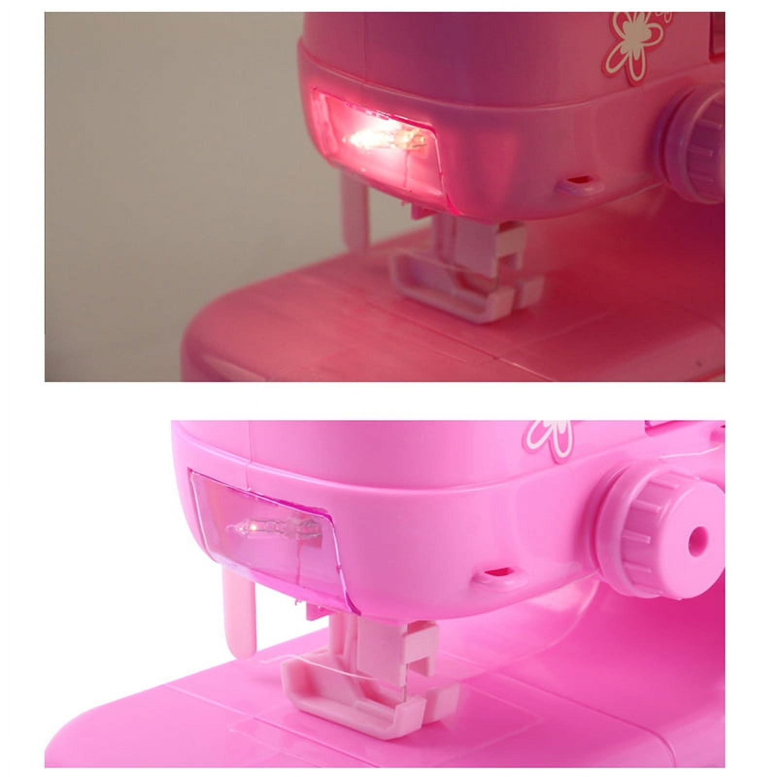 Mini Electric Sewing Machine Pretend Play Toy for Kids Children Birthday Educational Toy