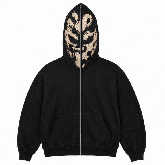 YNGKMEA Trick or Treat Hoodies Halloween Holiday Sweatshirt Ghost Hoodies Halloween Ghost Face Print Hooded Sweatshirt Vermilion XL