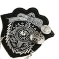 thumbnail image 4 of lionlar 2-20pack Tendance Britannique Rétro Costume Broches Farbic Pin Corsages 6 Pcs, 4 of 8