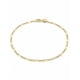 thumbnail image 1 of Pulso Figaro Casa del Anillo 2 mm ORO Sólido 14K 18 cm, 1 of 4