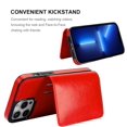 thumbnail image 5 of REQO Compatible with iPhone 13 Pro Max Wallet Case Credit Card Holder, Premium Leather Kickstand Durable Shockproof Protective Cover for iPhone 13 Pro Max 6.7 Inch(Red), 5 of 7
