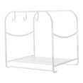 thumbnail image 3 of Soporte de almacenamiento para lavabo, estante de baño, para el hogar, de pie, práctico y ahorrador Blanco, 3 of 9