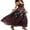 Black, variant on Mevireiy Women Y2K Flowy Smocked Maxi Dress Sleeveless Tie Shoulder Boho Floral Beach Sundresses