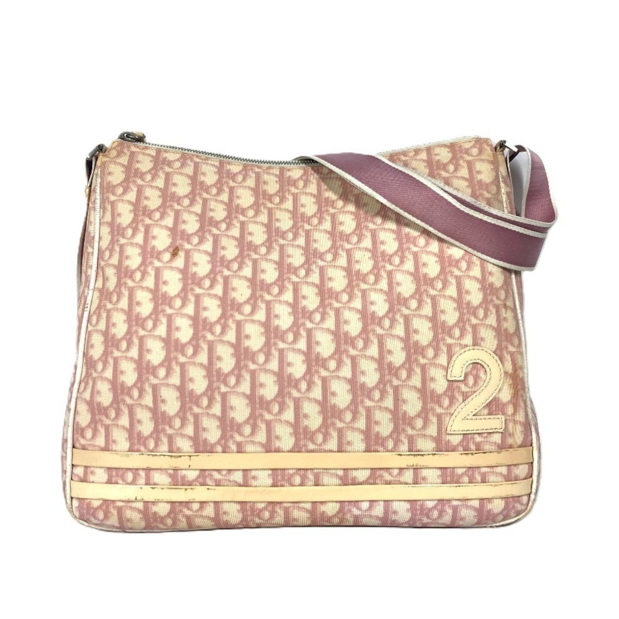 Pre-Owned Christian Dior Dior Trotter No. 2 Logo Bag Pre-Owned Christian Dior Dior Trotter No. 2 Logo Bag