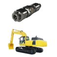 thumbnail image 4 of unique 723-40-90200 723-90-76101 Main Control Valve For Pc200-6 Pc200-7 Pc200-8 Excavator Construction Mac, 4 of 5