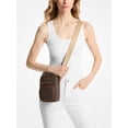 thumbnail image 3 of Bandolera Michael Kors Jet Set con bolsillo mediano, marrón, 3 of 3