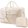 thumbnail image 1 of Bolsa de viaje de fin de semana LUOCIP para mujer: grande con compartimento para zapatos, 1 of 7