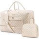 thumbnail image 1 of Bolsa de viaje de fin de semana LUOCIP para mujer: grande con compartimento para zapatos, 1 of 7