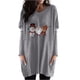 thumbnail image 1 of Mujeres moda cuello redondo Navidad manga larga Tops blusa pulóver sudadera Fridja  FKASFK2029, 1 of 4